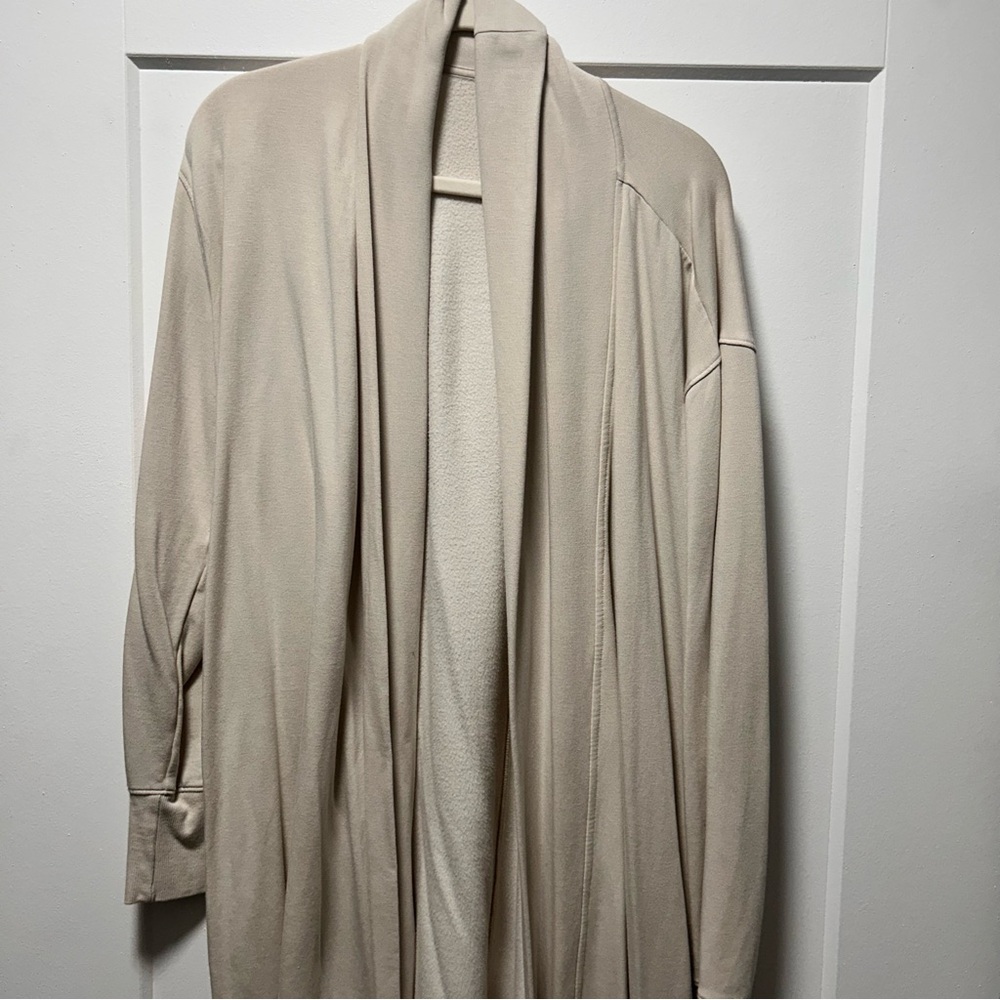 Old Navy Cream Open-Front Cardigan